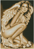 Fallen Angel Cross Stitch Pattern (PDF + XSD)