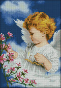 Little Angel Cross Stitch Pattern (PDF + XSD)