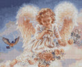 Angel in the Clouds Cross Stitch Pattern (PDF + XSD)