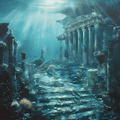 Ocean's Mystery — Reef Glow Fantasy Cross Stitch Pattern (PDF + XSD) - Cross Stitch Pattern - LOSKUTOK