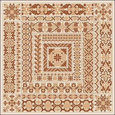Ornament Cross Stitch Pattern (PDF + XSD) - Cross Stitch Pattern - LOSKUTOK