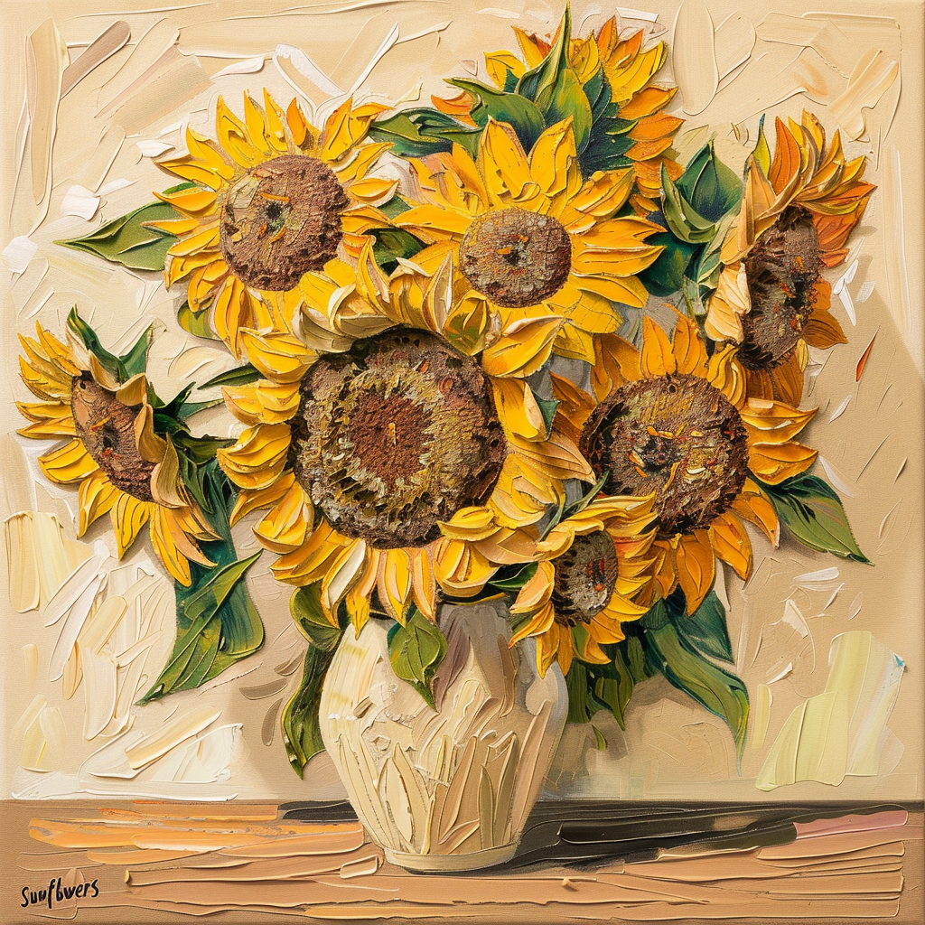 Pastel Masterpieces. Delicate Sunflowers Cross Stitch Pattern (PDF + XSD) - Cross Stitch Pattern - LOSKUTOK