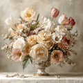 Pastel Masterpieces. Still Life Shebby-Classic Cross Stitch Pattern (PDF + XSD) - Cross Stitch Pattern - LOSKUTOK