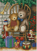 Teddy bears Cross Stitch Pattern (PDF + XSD) - Cross Stitch Pattern - LOSKUTOK