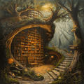 Tree of Knowledge — Secret Forest Library Cross Stitch Pattern (PDF + XSD) - Cross Stitch Pattern - LOSKUTOK