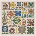 Ukrainian ornament Cross Stitch Pattern (PDF + XSD) - Cross Stitch Pattern - LOSKUTOK