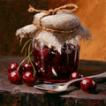 Warm memories. Grandma's jam Cross Stitch Pattern (PDF + XSD) - Cross Stitch Pattern - LOSKUTOK