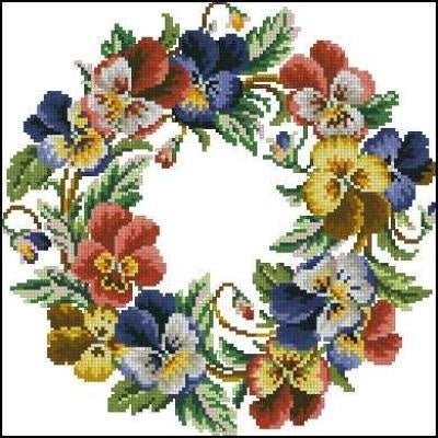 Wildflowers Cross Stitch Pattern (PDF + XSD) - Cross Stitch Pattern - LOSKUTOK